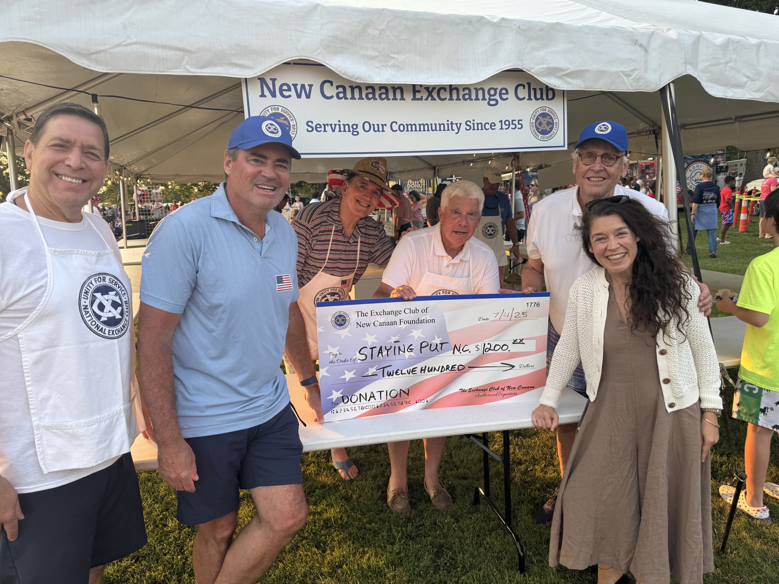 Staying Put In New Canaan presentation July 4, 2025